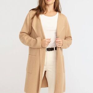 J. Crew Juliette Collarless Sweater Blazer Medium.